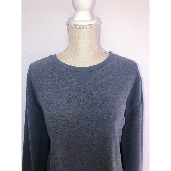 Good Life Oversized Fleece Sweatshirt in Blue - XXL - Picture 3 of 4